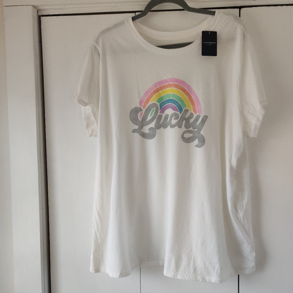 Lucky Brand top in size 2x, new with tags